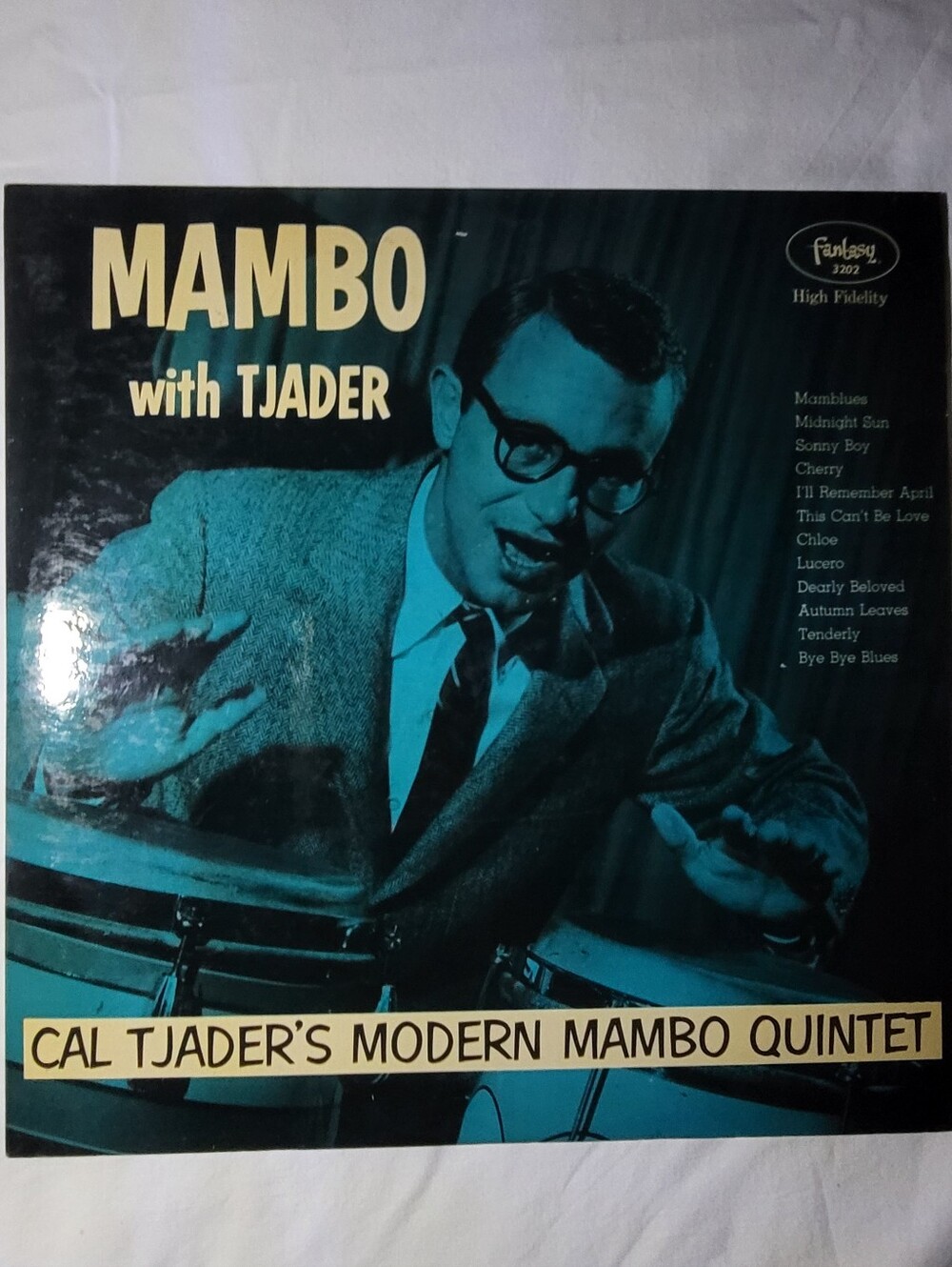 Cal Tjader - Mambo with Tjader  1955 Fantasy Records 3202